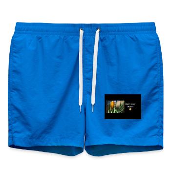 Streetwear Open Your Warm 😘 - Short de bain - cobalt blue - Devant - AI Model Male 185 light (185cm)