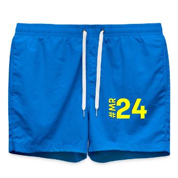 MR24 - Short de bain - cobalt blue - Devant - AI Model Male 185 light (185cm)