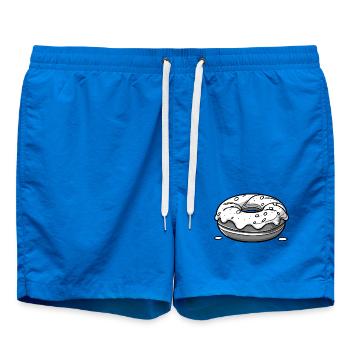 Donut - black - Badeshorts - Cobalt blue - Vorne - AI Model Male 185 light (185cm)