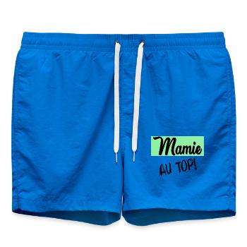 MAMIE - Short de bain - cobalt blue - Devant - AI Model Male 185 light (185cm)