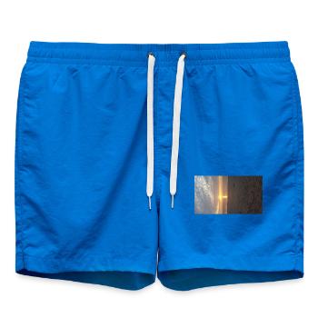 JensJensen - Badeshorts - Cobalt blue - Vorne - AI Model Male 185 light (185cm)