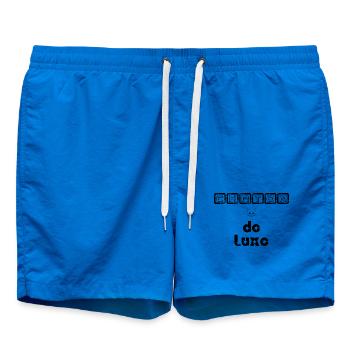 Chaton de Luxe Chat Animal Domestique - Short de bain - cobalt blue - Devant - AI Model Male 185 light (185cm)