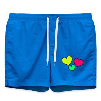 FROHER VATERTAG. PAPA. VATERTAG. VATER - Badeshorts - Cobalt blue - Vorne - AI Model Male 185 light (185cm)