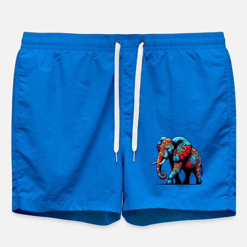 Elephant - Swim Trunks - cobalt blue