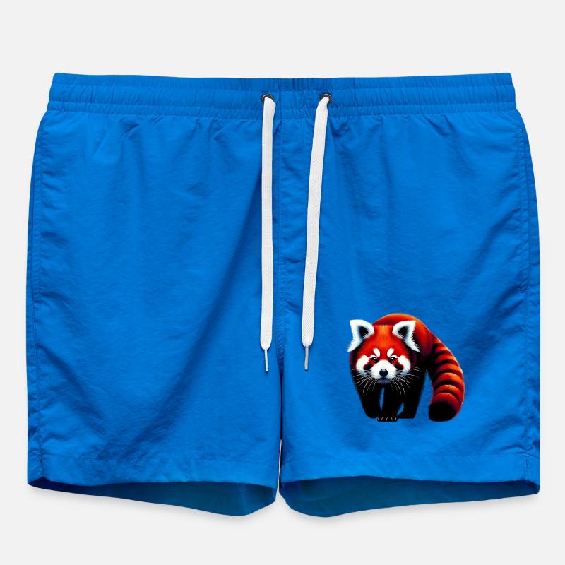 Red Panda - Swim Trunks - cobalt blue