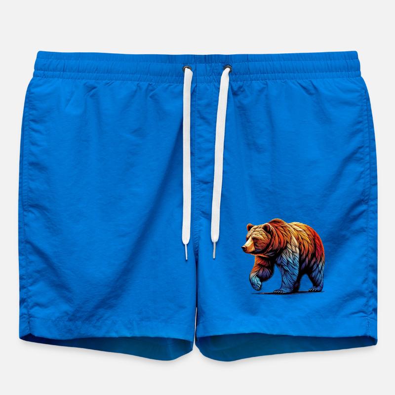 Bear - Swim Trunks - cobalt blue