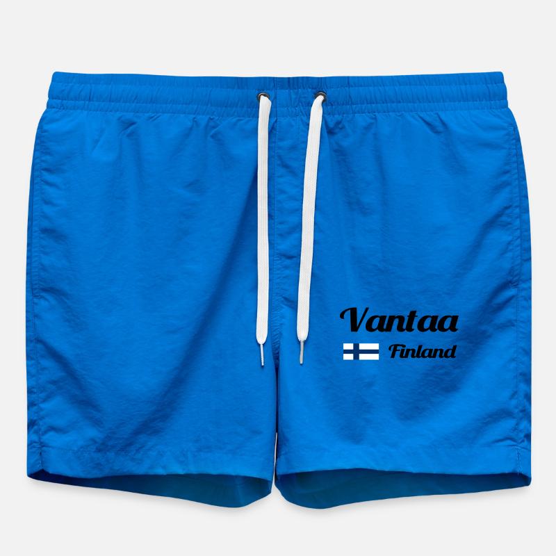 Vantaa Finlande Imprimer - Short de bain - cobalt blue