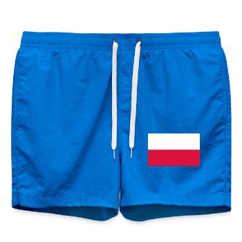 Polen - Badeshorts - Cobalt blue - Vorne - AI Model Male 185 light (185cm)