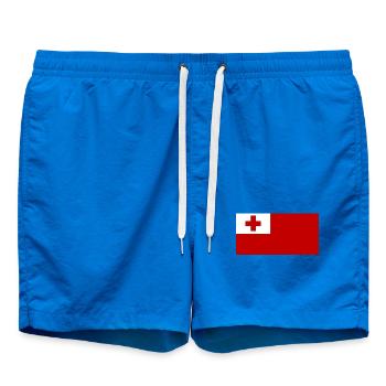 Tongo - Badeshorts - Cobalt blue - Vorne - AI Model Male 185 light (185cm)
