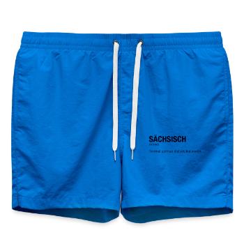 SÄCHSISCH Sachsen - Badeshorts - Cobalt blue - Vorne - AI Model Male 185 light (185cm)