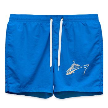 Bateau de croisière Bateau de croisière Luxe - Short de bain - cobalt blue - Devant - AI Model Male 185 light (185cm)