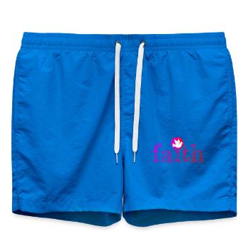 Foi - Short de bain - cobalt blue - Devant - AI Model Male 185 light (185cm)