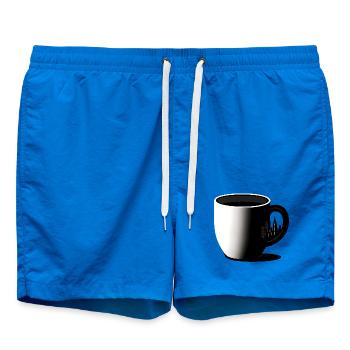 Tasse de nuit City Skyline - Short de bain - cobalt blue - Devant