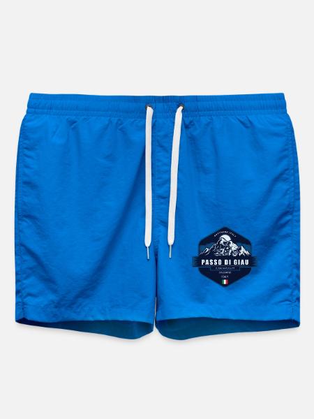 Passo di Giau , Malerischer Dolomiten-Gebirgspass, - Badeshorts - Cobalt blue