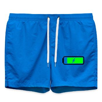 Charge de la batterie - Short de bain - cobalt blue - Devant - AI Model Male 185 light (185cm)