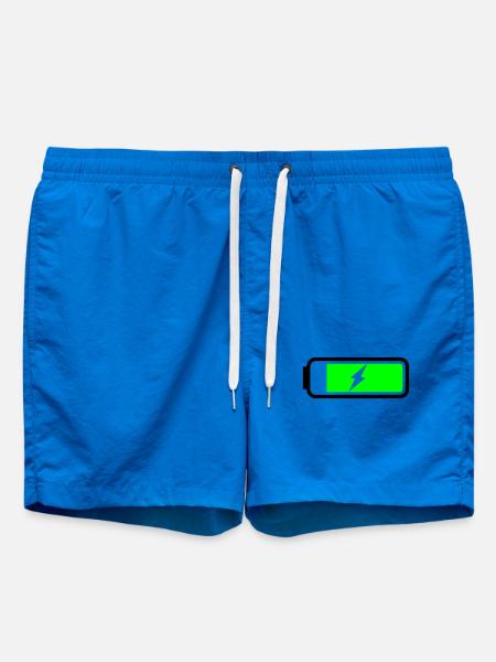 Battery charging - Swim Trunks - cobalt blue
