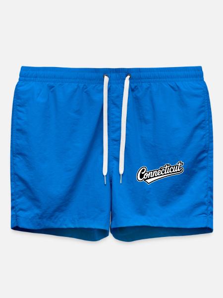 Connecticut - Souvenir USA State Design - Swim Trunks - cobalt blue