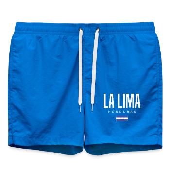 La Lima, Honduras, Honduras - Short de bain - cobalt blue - Devant - AI Model Male 185 light (185cm)