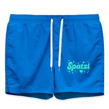 Spatzi / Y2K Design - Short de bain - cobalt blue - Devant - AI Model Male 185 light (185cm)