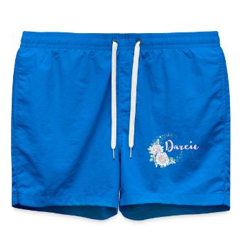 For Darcie - Swim Trunks - cobalt blue - Front - AI Model Male 185 light (185cm)