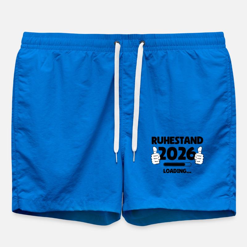 Retirement 2026 Loading - Swim Trunks - cobalt blue