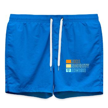 Hanoukka Hanoukka Hanoucca - Short de bain - cobalt blue - Devant - AI Model Male 185 light (185cm)