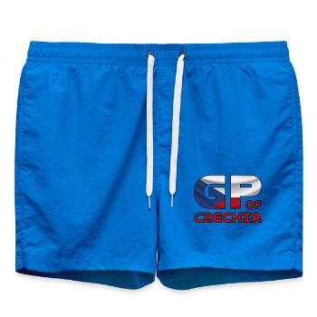 czechia_gp - Short de bain - cobalt blue - Devant - AI Model Male 185 light (185cm)