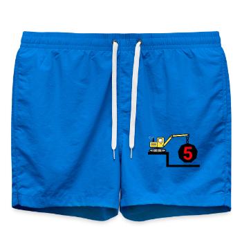 Bagger - Badeshorts - Cobalt blue - Vorne - AI Model Male 185 light (185cm)