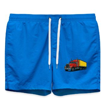 Camion - Short de bain - cobalt blue - Devant - AI Model Male 185 light (185cm)