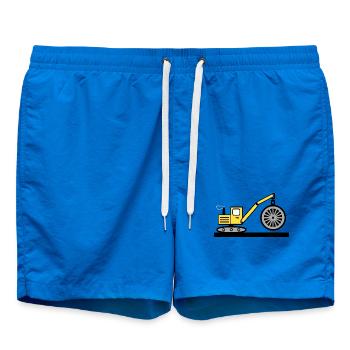 Bagger - Badeshorts - Cobalt blue - Vorne - AI Model Male 185 light (185cm)
