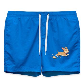 Cour pour chiots - Short de bain - cobalt blue - Devant - AI Model Male 185 light (185cm)
