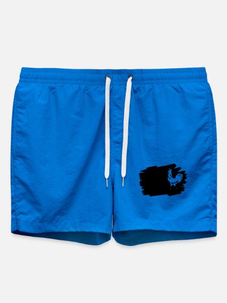 Midnight Glyphs Emblem - Swim Trunks - cobalt blue