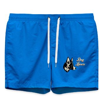 Dog Love DogLovers - Short de bain - cobalt blue - Devant - AI Model Male 185 light (185cm)