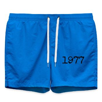 Légendaire depuis 1977 - Short de bain - cobalt blue - Devant - AI Model Male 185 light (185cm)