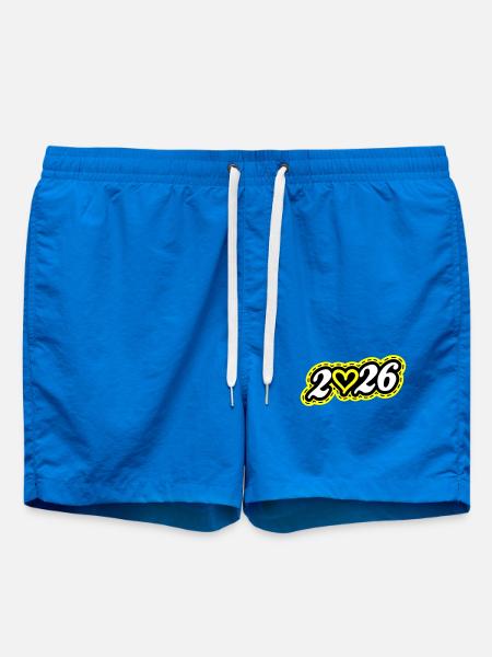 2026 Heart - Swim Trunks - cobalt blue