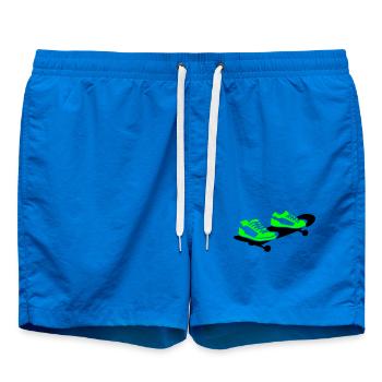 Skateboard - Short de bain - cobalt blue - Devant - AI Model Male 185 light (185cm)