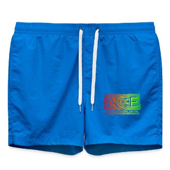 Conception d’ACE de tennis pour les fans de services parfaits - Short de bain - cobalt blue - Devant - AI Model Male 185 light (185cm)
