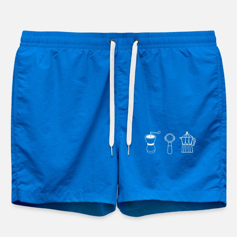Évolution café  - Short de bain - cobalt blue