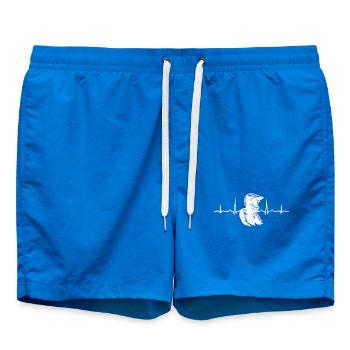 Motocross Love Clean Look for Motocross - Swim Trunks - cobalt blue - Front - AI Model Male 185 light (185cm)