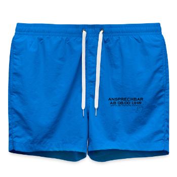 Disponible à partir de 08h00. - Short de bain - cobalt blue - Devant - AI Model Male 185 light (185cm)