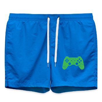 Controller-Gaming - Badeshorts - Cobalt blue - Vorne - AI Model Male 185 light (185cm)