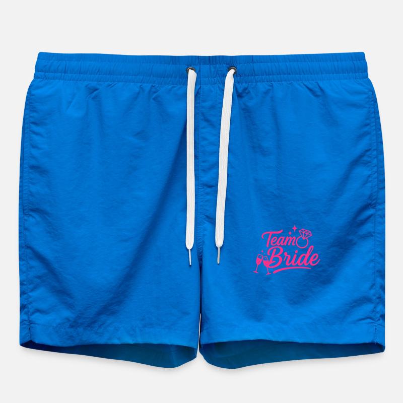 Team Bride Pink Diamond - Swim Trunks - cobalt blue