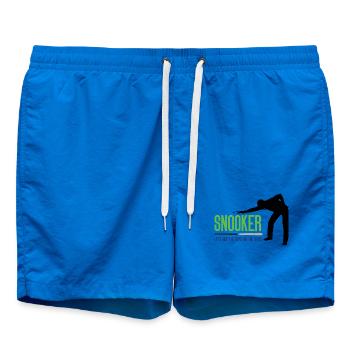 Snooker - Mettons les gars sur le bais - Short de bain - cobalt blue - Devant - AI Model Male 185 light (185cm)