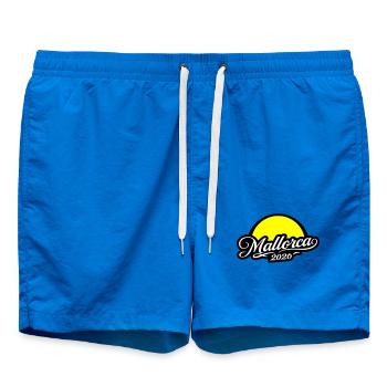 Soleil Majorque 2026 - Short de bain - cobalt blue - Devant - AI Model Male 185 light (185cm)