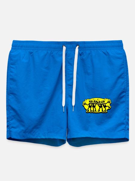 Bräutigam Freunde Gruppe Bier - Badeshorts - Cobalt blue