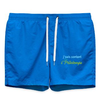 C'est l'printemps - Short de bain - cobalt blue - Devant - AI Model Male 185 light (185cm)