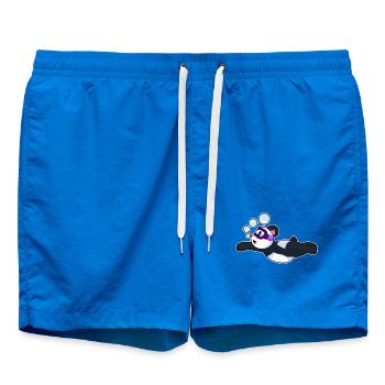 Panda Schwimmen Schwimmbrille Sommer - Badeshorts - Cobalt blue - Vorne - AI Model Male 185 light (185cm)