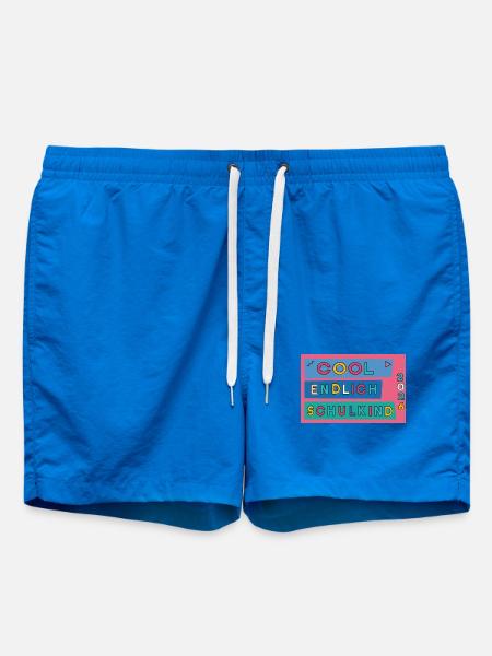 Finally a schoolchild - Swim Trunks - cobalt blue