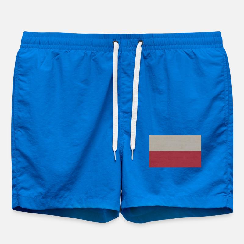 Drapeau polonais - Short de bain - cobalt blue