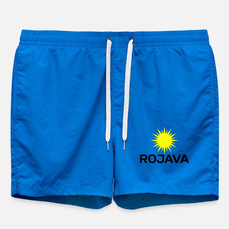 Rojava - Badeshorts - Cobalt blue